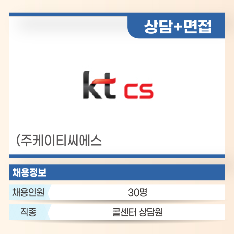 케이티씨에스 KT CS